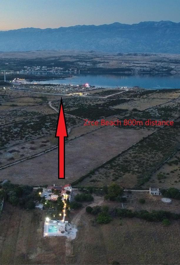 Villa Slatina Near Zrce Beach Novalja Buitenkant foto